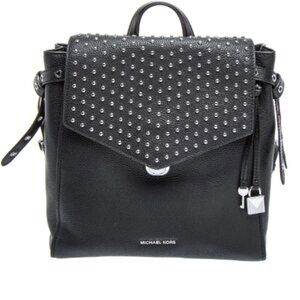 EUC-Michael Kors Black Studded Women's Bag